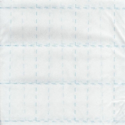 Bosal quilters grid med lim - 2½ inch tern
